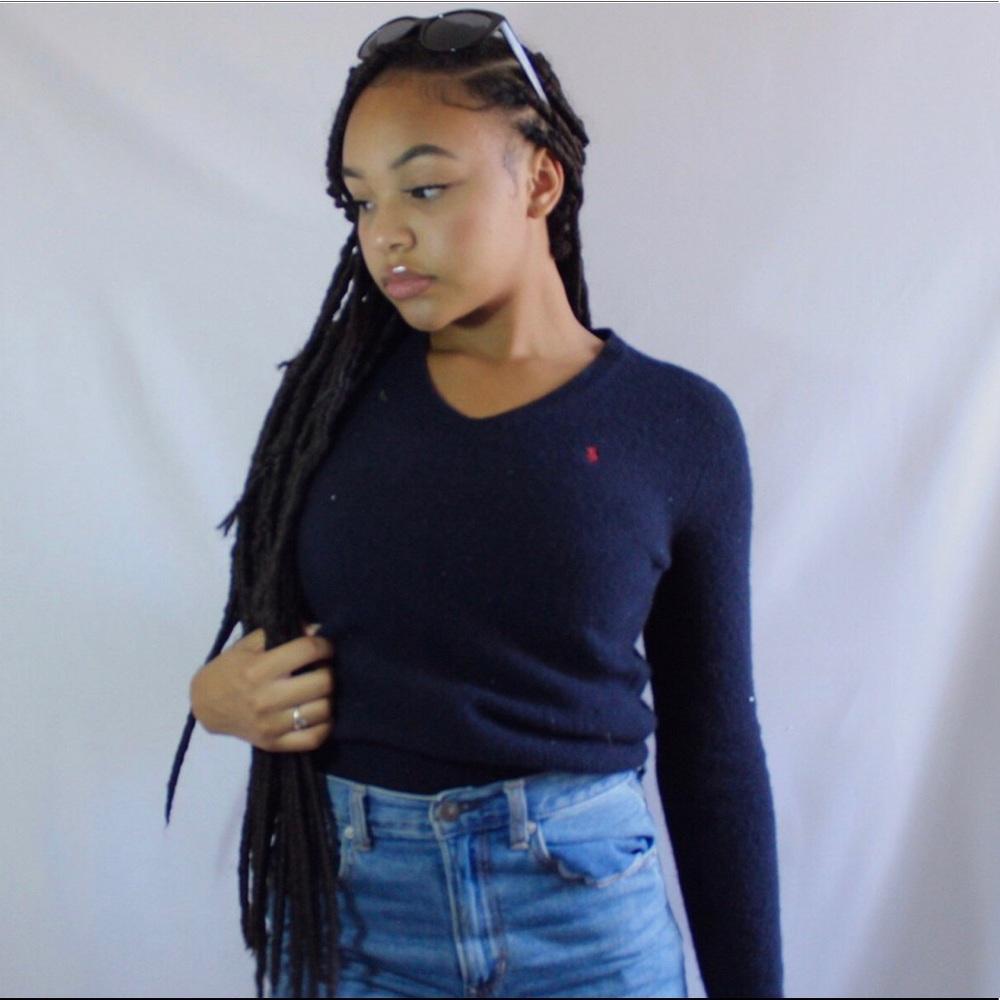 Wool Polo Sweater